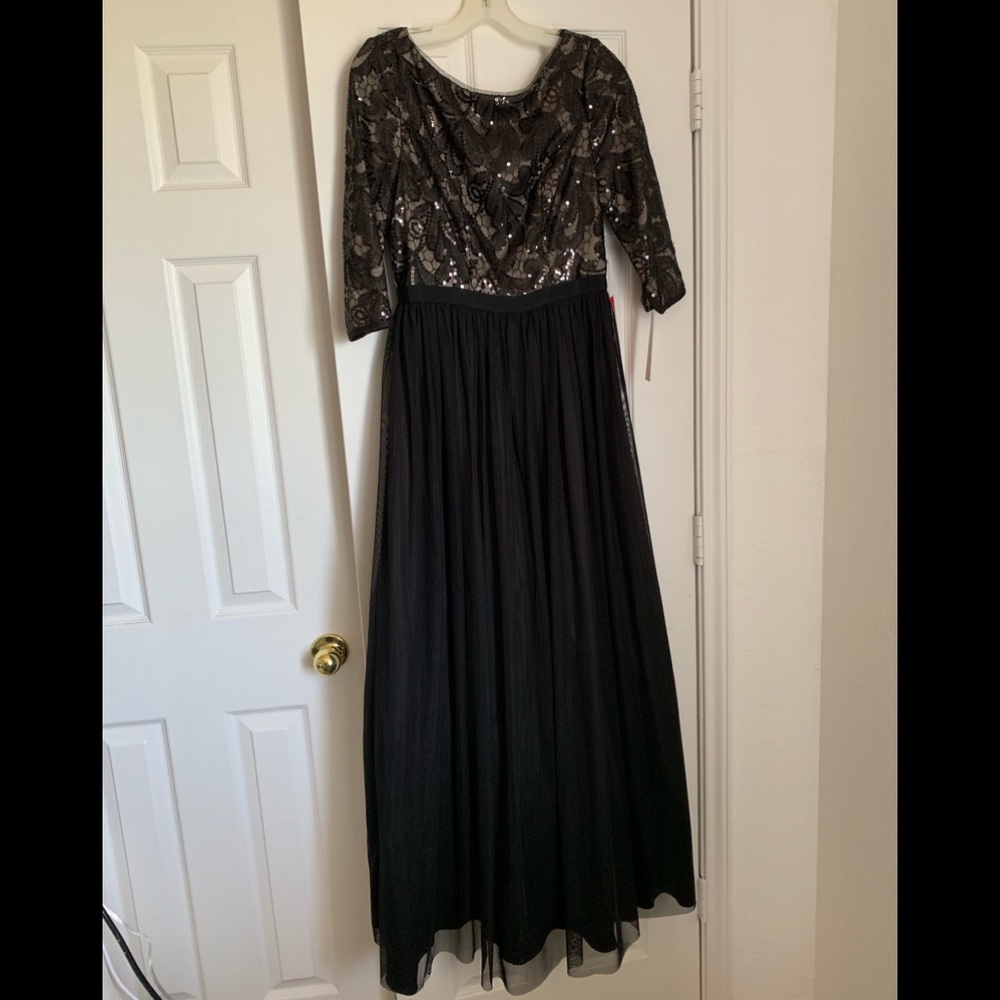 Eliza J Sequin Gown